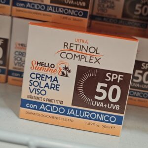 Protección Solar con Factor Protección 50 y Ácido Hialurónico