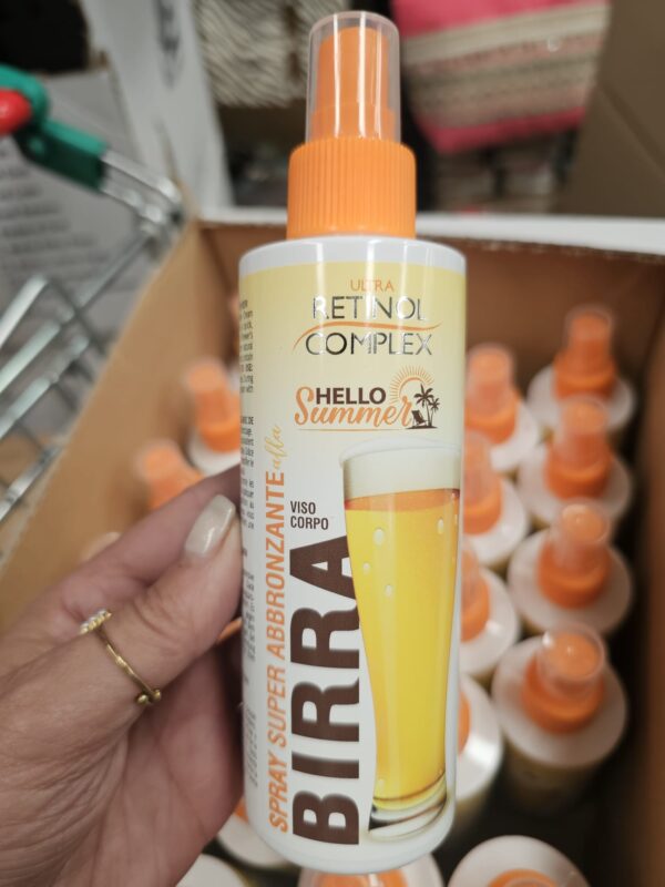 Spray Súper Bronceador de Cerevza