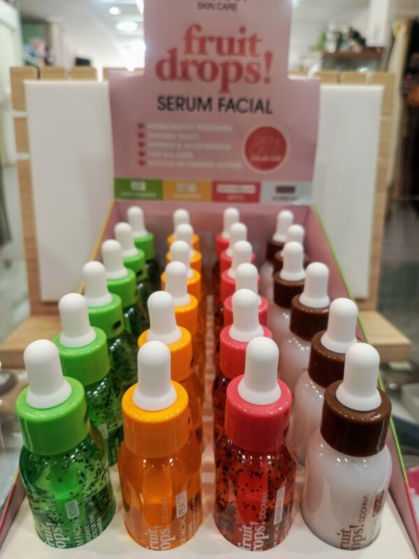 Serum Facial, Fruits (Hidratación, Suavidad, Todas las Edades, Refrescante, Carbón Activo)