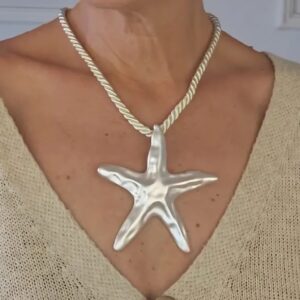 Collar Estrella de Mar con Cuerda