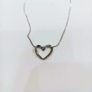 Colgante de Corazón Plata