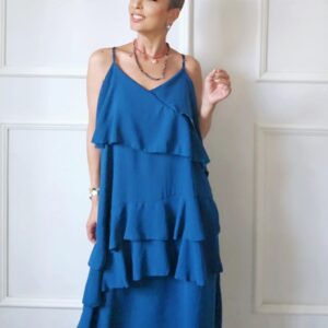 Vestido Rocío - Petróleo