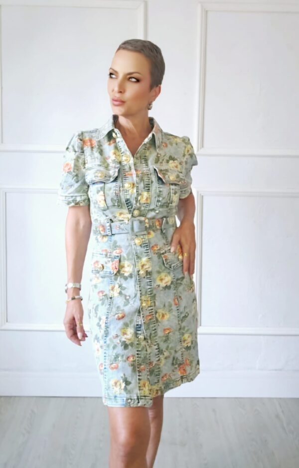 Vestido Vaquero Estampado