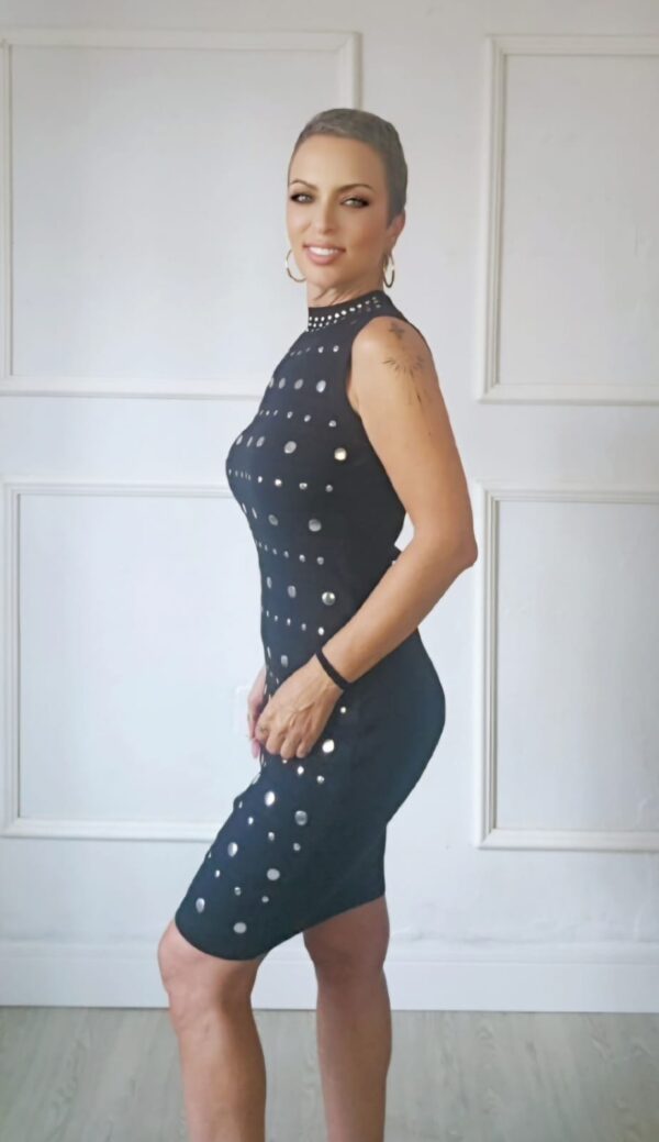 Vestido de Punto Tachuelas - Imagen 4