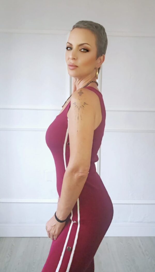 Vestido Punto Botones - Imagen 2