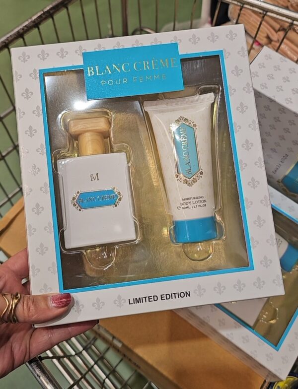 Estuche Bianco latte (Perfume y body Milk)