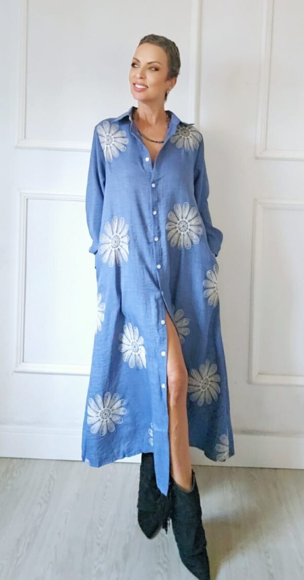 Camisero Bordado Flores - Imagen 2