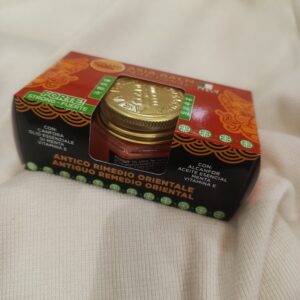 Óleo Escencial de Menta, Vitamina C (Balsamo Asiatico Tradicional Para Dolores)