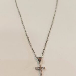 Colgante Cruz con Brillos