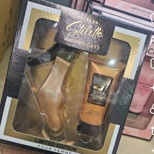 Estuche Tacón Dorado Carolina Herrere Mujer