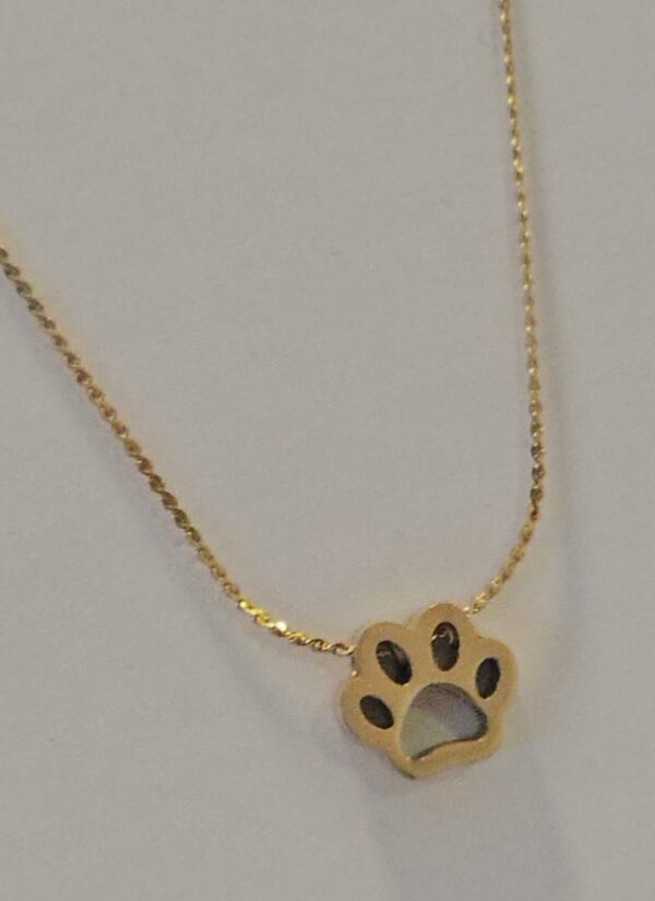 Collar Huellas Acero