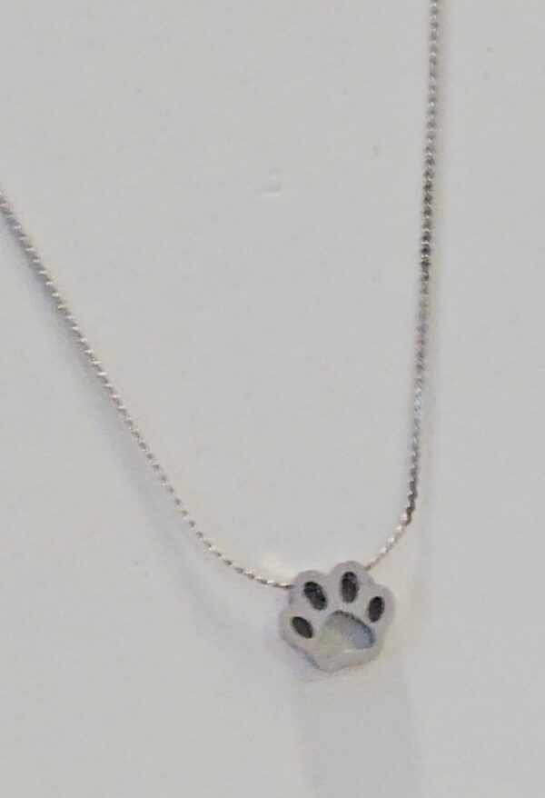 Collar Huellas Acero - Imagen 2