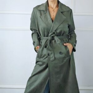 Abrigo Gabardina Antelina Largo