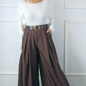 Pantalón Palazzo Pinzas