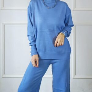 Conjunto Punto Dara - Azul, M/L