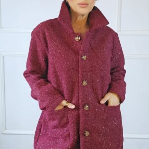 Abrigo Borrego Glitter