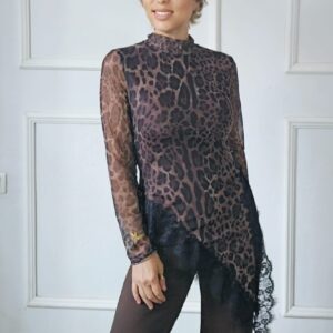 Camiseta Lencera Leopardo