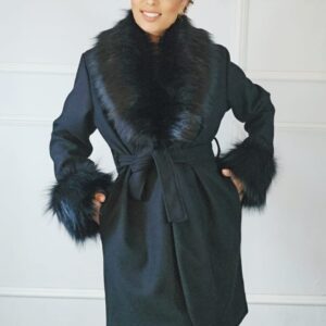 Abrigo Corto Paño Pelo