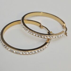 Pendientes Brillantes ( Acero )