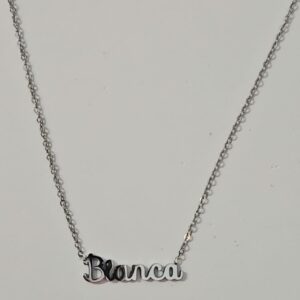 Collar Blanca Acero