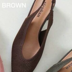 Estileto Elástico Marrón