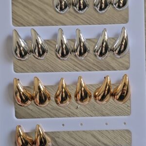 Pendiente de Gota Acero