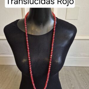 Collar Bolitas Traslúcidas