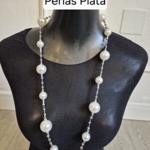 Collar Perlas Plata