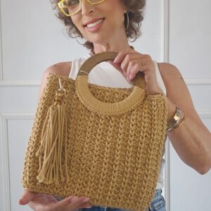 Bolso Aro Madera