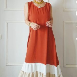 Vestido Franjas