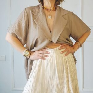 Falda Plisada