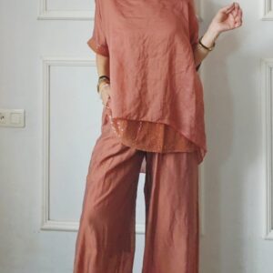 Conjunto Gasa Y Lentejuelas