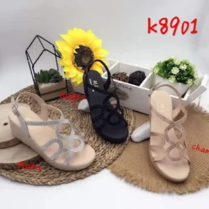 Sandalias Carla (Oro Rosa)