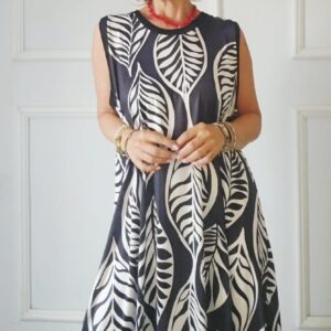 Vestido Hojas