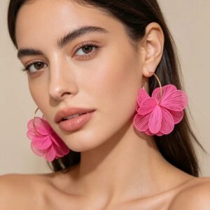Pendientes Flor