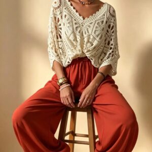 Pantalón Bombacho Nuria Curvy